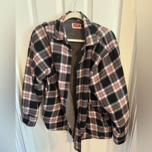 Men’s wrangler fleece lined flannel